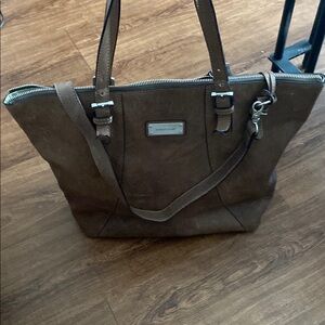 Brown Tote Bag by Pendleton Shoulder Tote Bag